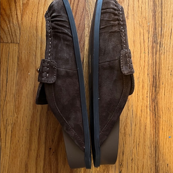 Dolce Vita Women’s Dark Brown Suede Loafers - Picture 4 of 6